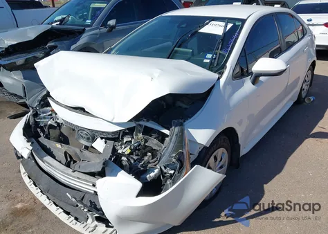 2020 Toyota Corolla L z USA, uszkodzony, nr VIN 5YFDPRAE3LP062692